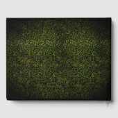 White Neon Liebe Sign Boxwood Wedding Gästebuch (Rückseite)