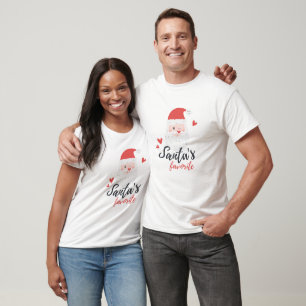 White Niedlich Christmas Santas Favorit T-Shirt