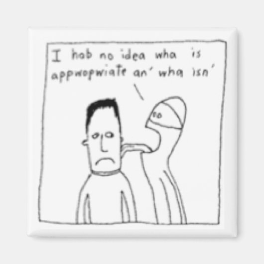 White Ninja steht zu Nah Magnet (Vorne)