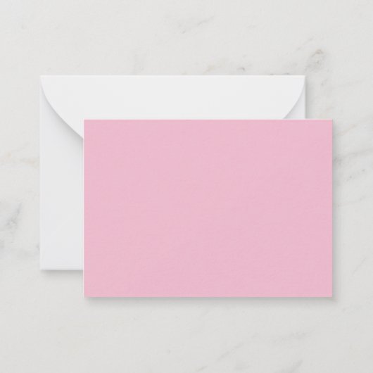 White-Notebook der ersten Klasse Danke Mitteilungskarte (Rückseite)