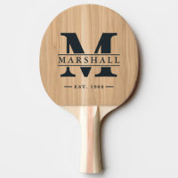 White Oak Holz Monogramm & Namens-Overlay