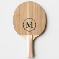 White Oak Holz Monogramm