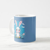 White Oaster Bunny Kaffeetasse (Vorderseite Links)