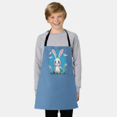 White Oaster Bunny Schürze (Getragen)