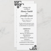 White on Black Flat Programm (Vorne/Hinten)