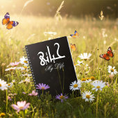 White on Black My Life Arabic حياتي Memoir Notizblock