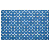 White on Blue A-10 Warthog Attack Jet Muster Stoff (Fat Quarter (45,7 x 55,9 cm))