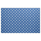 White on Blue T-1 Jayhawk Silhouette Pattern Stoff (Fat Quarter (45,7 x 55,9 cm))