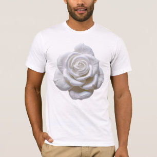 White on White - Skulptur Rose T-Shirt
