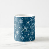 White openwork snowflakes kaffeetasse (Mittel)