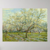 White Orchard von Vincent Van Gogh Poster (Vorne)