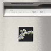 White Orchid Magnet (In Situ (Geschirrspüler))