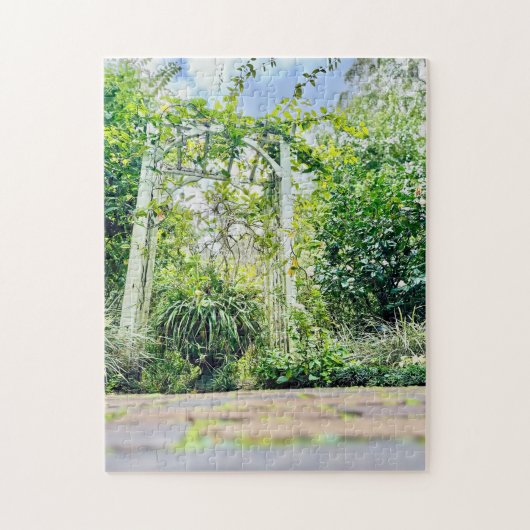 White Orchid Puzzle (Vertikal)