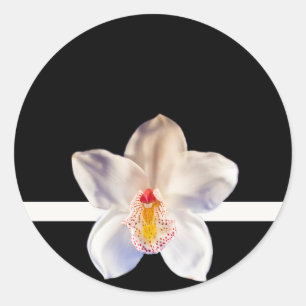 White Orchid Umschlag Aufkleber Event W.. - Indivi