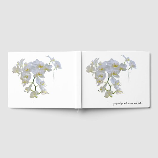 White Orchids Gästebuch (Voll)
