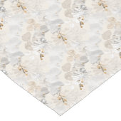 White orchids on a light cream kurzer tischläufer (Ecke)