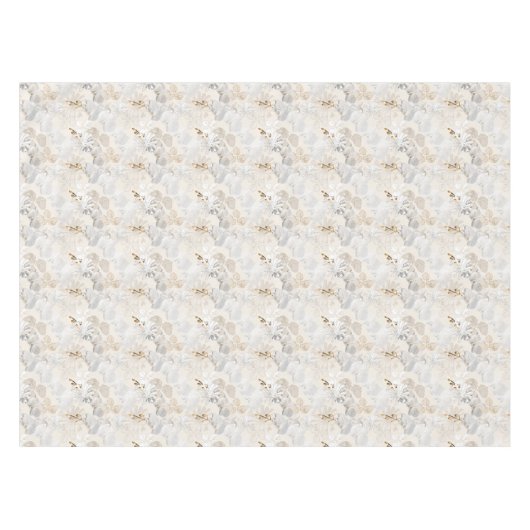 White orchids on a light cream tischdecke (Vorderseite (Horizontal))