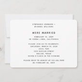 White Overlay Wir haben die Ankündigung von Verhei (Rückseite)