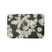 White Oxeye Daisy Meadow Badematte (Vorderseite)