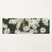White Oxeye Daisy Meadow Yogamatte (Vorderseite (Horizontal))