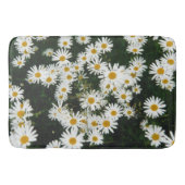 White Oxeye Daisy, Moon Daisy Meadow Badematte (Vorderseite)