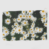 White Oxeye Daisy, Moon Daisy Meadow Golfhandtuch (Horizontal)