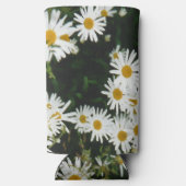 White Oxeye Daisy, Moon Daisy Meadow Selters Dosenkühler (Rückseite)