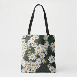 White Oxeye Daisy, Moon Daisy Meadow Tasche