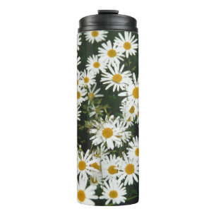 White Oxeye Daisy, Moon Daisy Meadow Thermosbecher