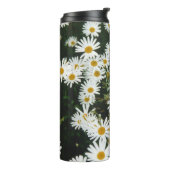 White Oxeye Daisy, Moon Daisy Meadow Thermosbecher (Nach links gedreht)