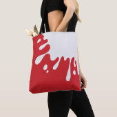 White Paint Splash Kardinal Red Tasche (Von Nahem)