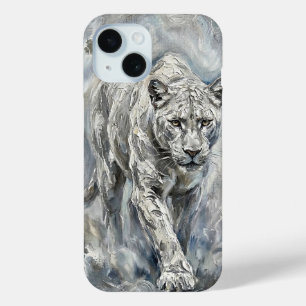 White Panther Phone Case – Ethereal Majesty Kollek