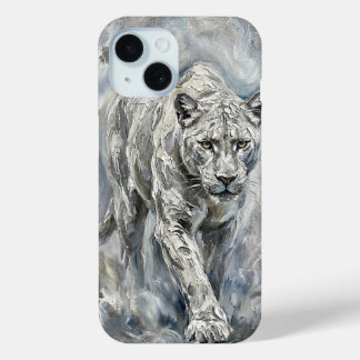 White Panther Phone Case – Ethereal Majesty Kollek