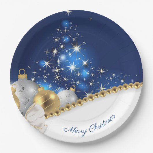 White Paper Plate Pappteller (Vorderseite)