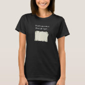 White Paper Protests Blank White Paper Protests T-Shirt (Vorderseite)