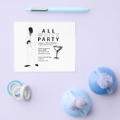 White Party Flyer (Einzeln)