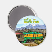 White Pass Magnet (Vorderseite/Rückseite)