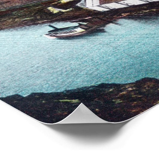 White Pass & Yukon Bahn Poster (Ecke)