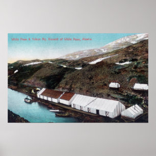 White Pass & Yukon Bahn Poster
