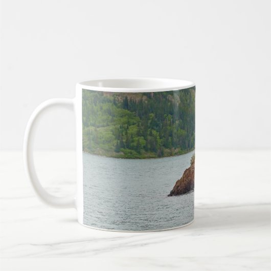 White Pass & Yukon Route Landschaftliche Bahn Kaffeetasse (Links)