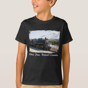 White Pass Zug im Schnee Kinder-Shirt T-Shirt