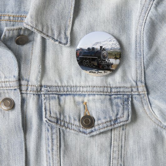 White Pass Zug in Snow Button (Beispiel)