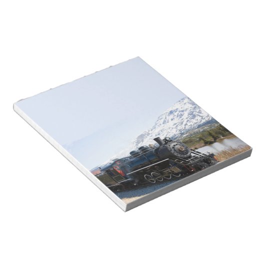White Pass Zug Notizblock (angewinkelt)