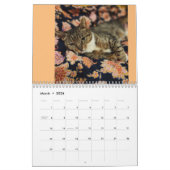 White Paw und My Feral Lady 2024 Kalender (Mär 2026)