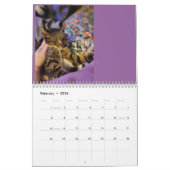 White Paw und My Feral Lady 2024 Kalender (Feb 2026)