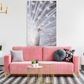 White Peacock Leinwanddruck (Insitu (Wohnzimmer))