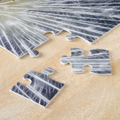 White Peacock Pavo Animalia Puzzle (Seite)