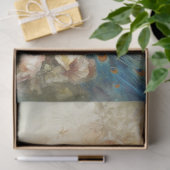 White Peacock Seidenpapier (Geschenk)