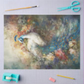 White Peacock Seidenpapier (Basteln)