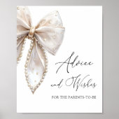 White Pearl Bow Ratschläge und Wünsche für neue El Poster (Vorne)